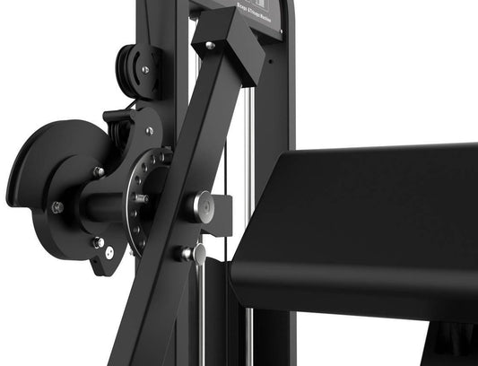 DUALIX Titan Dual Biceps Curl en Triceps Extension 120 kg – Zwart