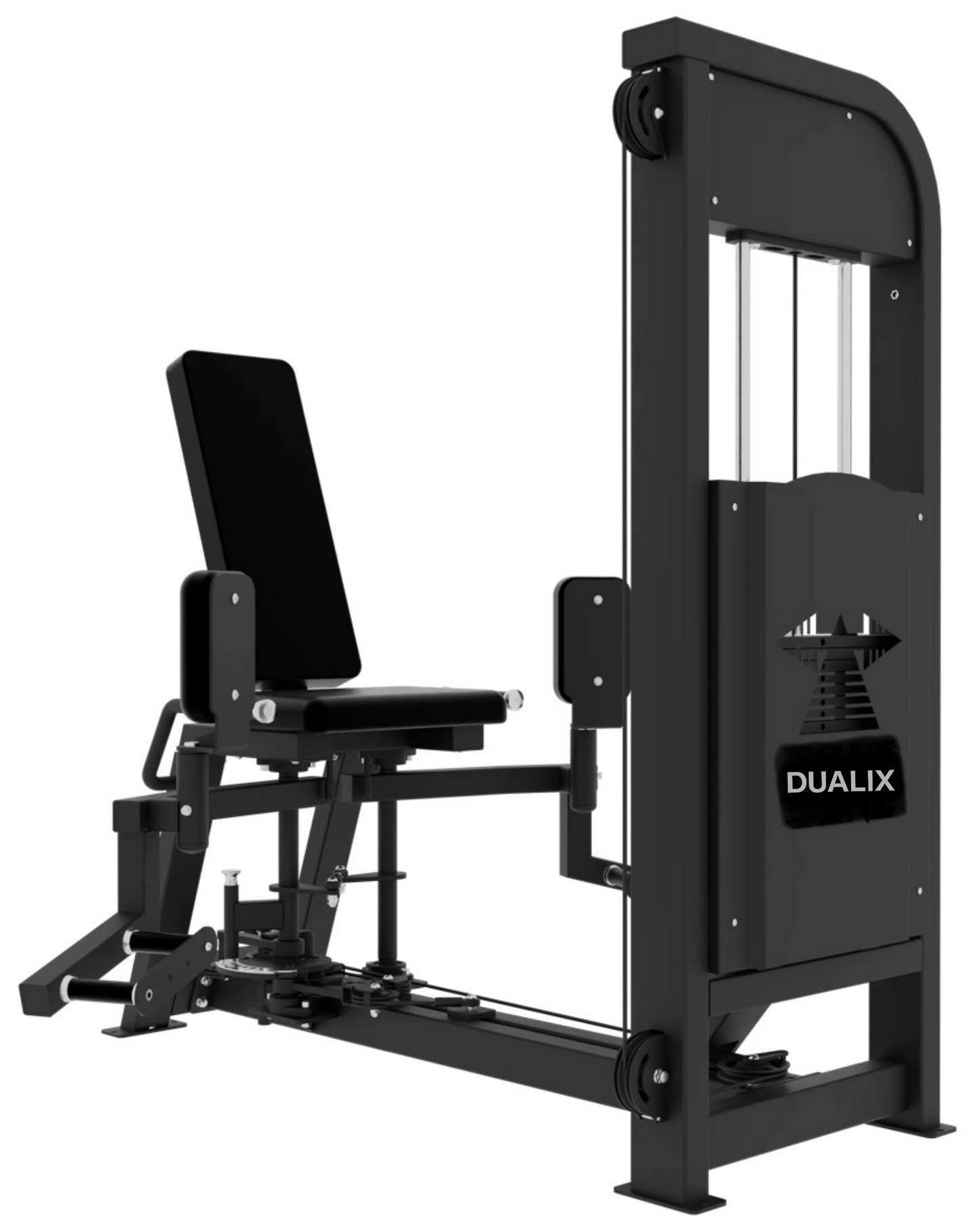 DUALIX Titan Dual Abductor en Adductor 120 kg – Zwart