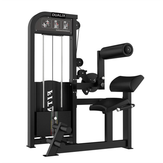 DUALIX Titan Dual Abdominal en Lower Back 100 kg – Zwart