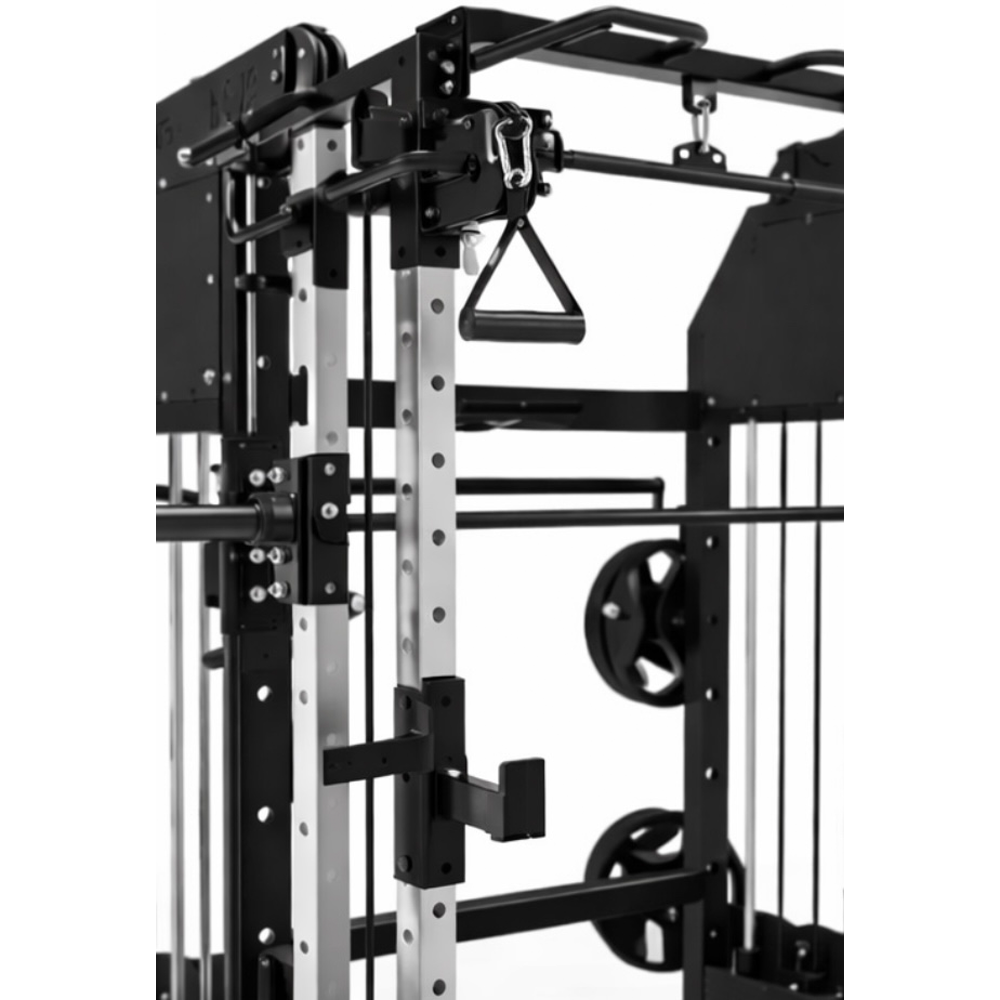 DUALIX Titan All-in-One Multifunctional Strength Training Station – 2 × 100 kg Weight Stacks
