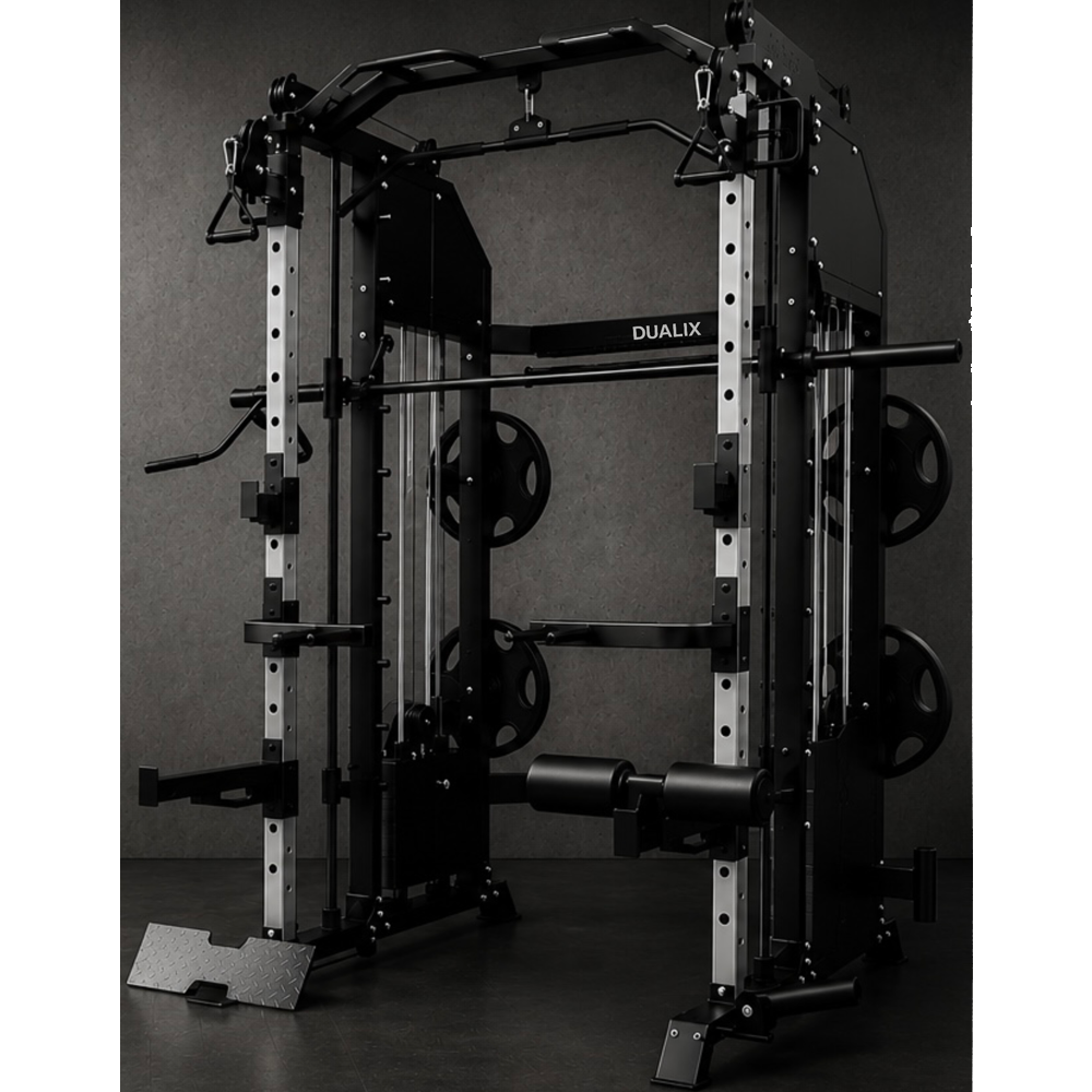 DUALIX Titan All-in-One Multifunctional Strength Training Station – 2 × 100 kg Weight Stacks